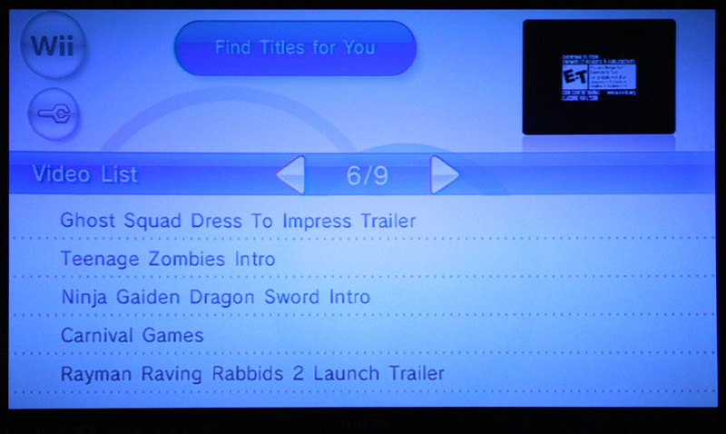 Illustration for article titled Nintendo Wii's Nintendo Channel Screenshot Tour and Hands-on